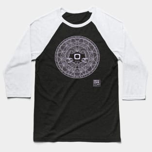 6AT0 Aztec Wheel (Lilac) Baseball T-Shirt